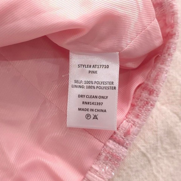 Astr the label pink tweed jacket - Picture 5 of 8